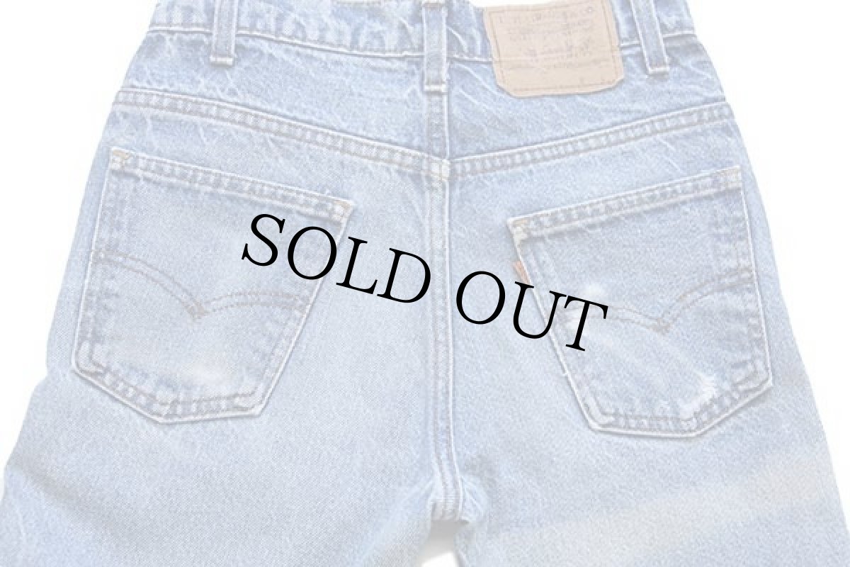 画像5: 80s USA製 Levi'sリーバイス 517 デニムパンツ w28 L31★59 ブーツカット (5)