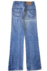 画像3: 80s USA製 Levi'sリーバイス 517 デニムパンツ w28 L31★59 ブーツカット (3)