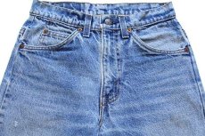 画像4: 80s USA製 Levi'sリーバイス 517 デニムパンツ w28 L31★59 ブーツカット (4)