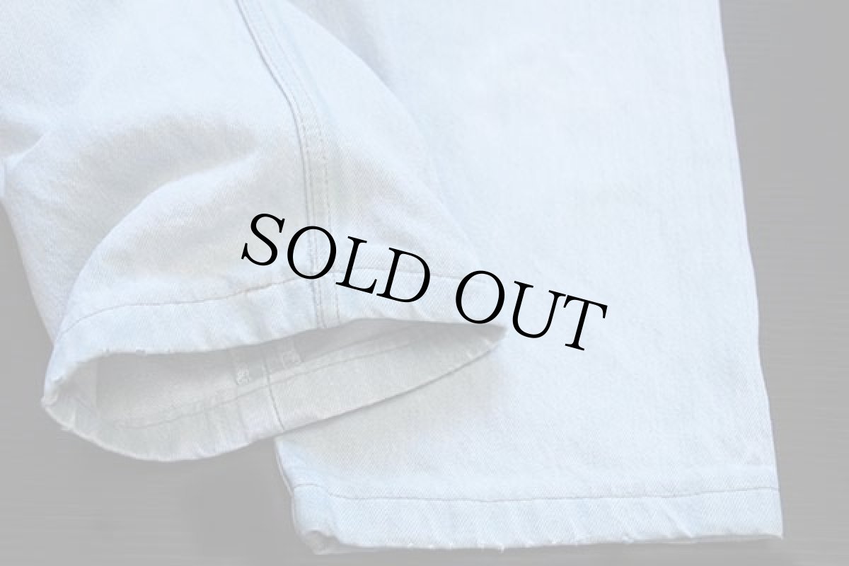 画像8: 90s フランス製 Levi'sリーバイス 501 先染め カラーデニムパンツ ライトブルー w32★ユーロ (8)