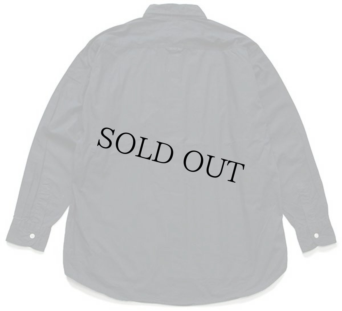 画像2: 90s Levi'sリーバイス ボタンダウン コットンポプリンシャツ 黒 L★ユーロ (2)