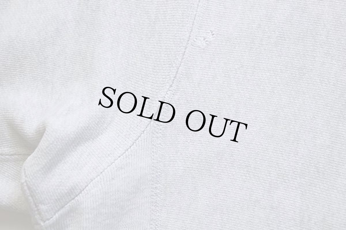 画像7: 60s USA製 CHAMPIONチャンピオン タタキタグ 三段中抜き染み込みプリント リバースウィーブ カットオフ 半袖スウェット オートミール XL (7)