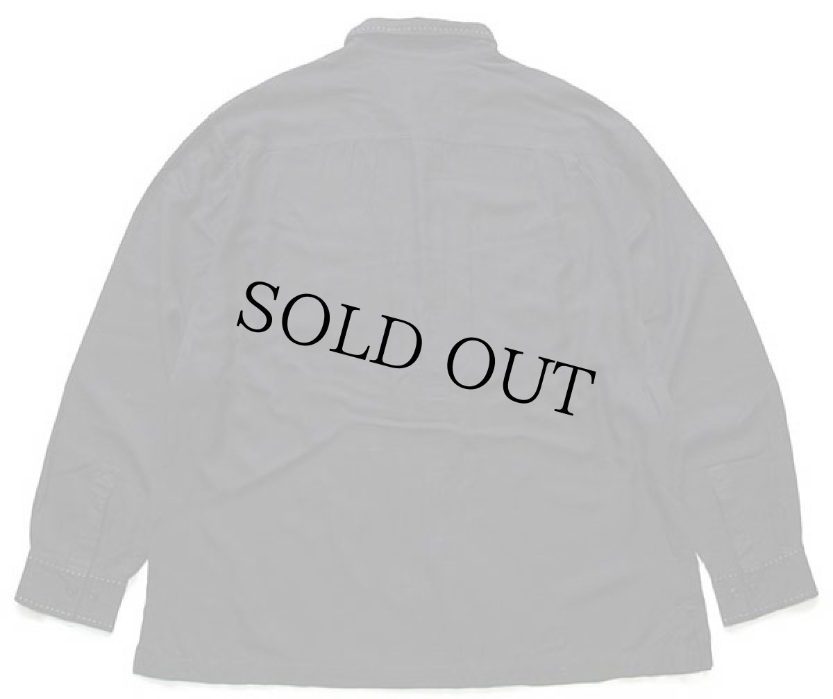 画像2: Nat Nast 楽器 刺繍&ステッチ装飾 シルクシャツ 黒 L (2)