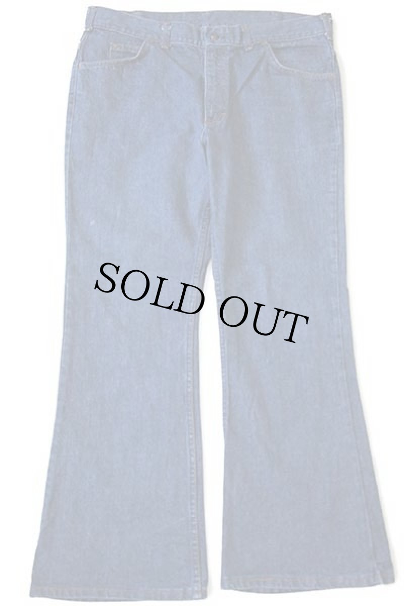 画像2: 70s BIG SMITHビッグスミス フレア デニムパンツ w38 (2)