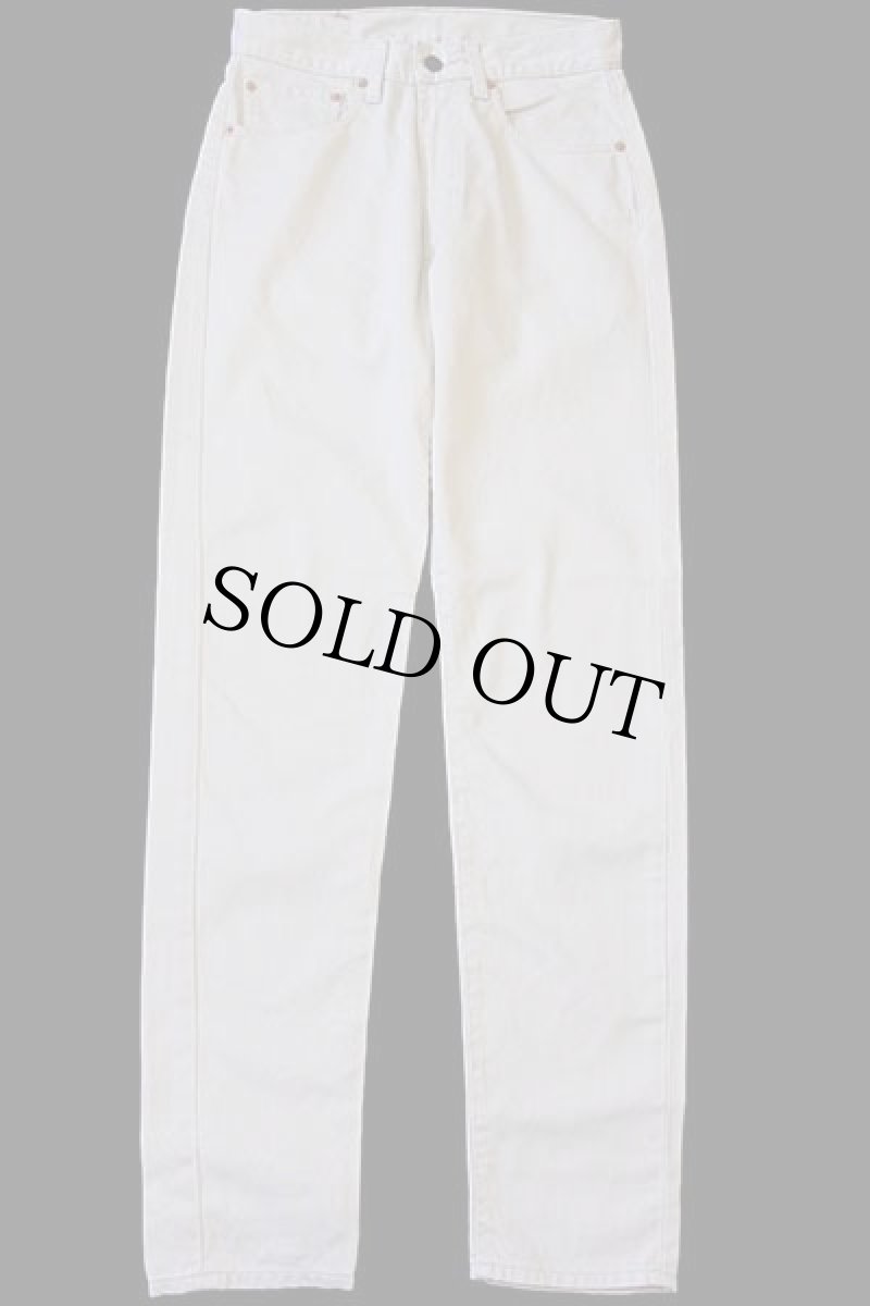 画像2: 90s Levi'sリーバイス 534 コットン ピケパンツ ベージュ w30 L32★ユーロ (2)