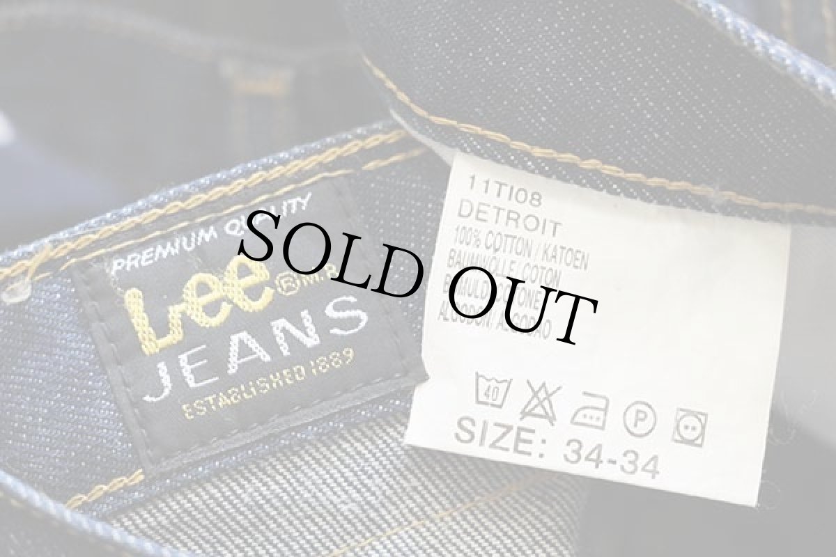 画像6: Leeリー DETROIT デニムパンツ w34 L34★ユーロ (6)