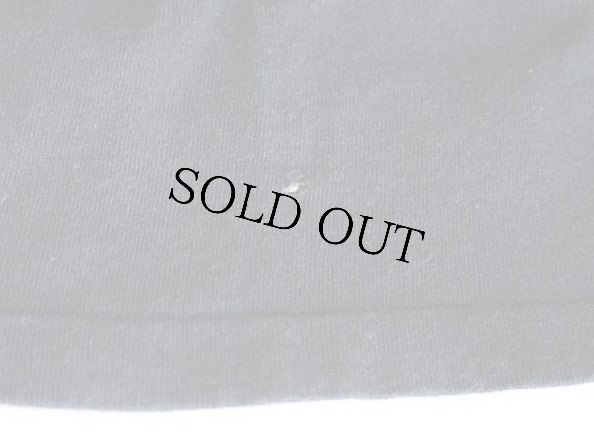 画像7: 90s USA製 ARMY NAVY 92 両面プリント コットン 長袖Tシャツ 黒 XL (7)