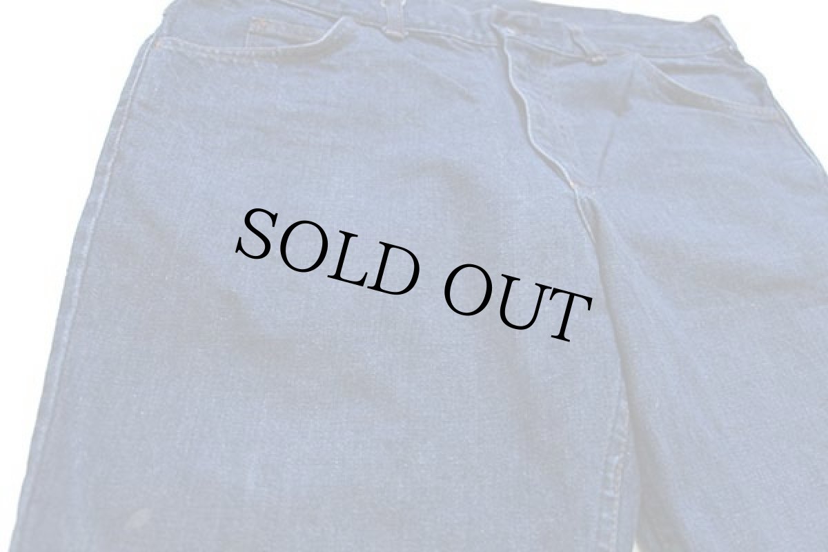 画像7: 70s BIG SMITHビッグスミス フレア デニムパンツ w38 (7)