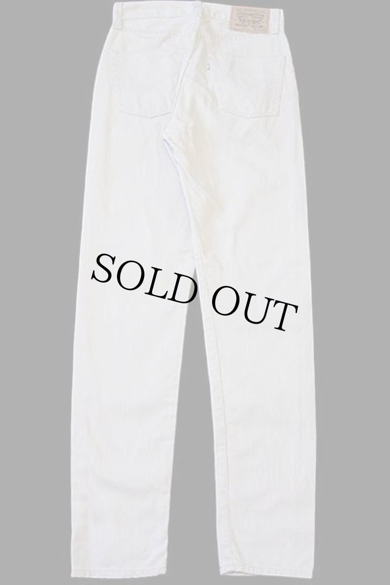 画像3: 90s Levi'sリーバイス 534 コットン ピケパンツ ベージュ w30 L32★ユーロ (3)