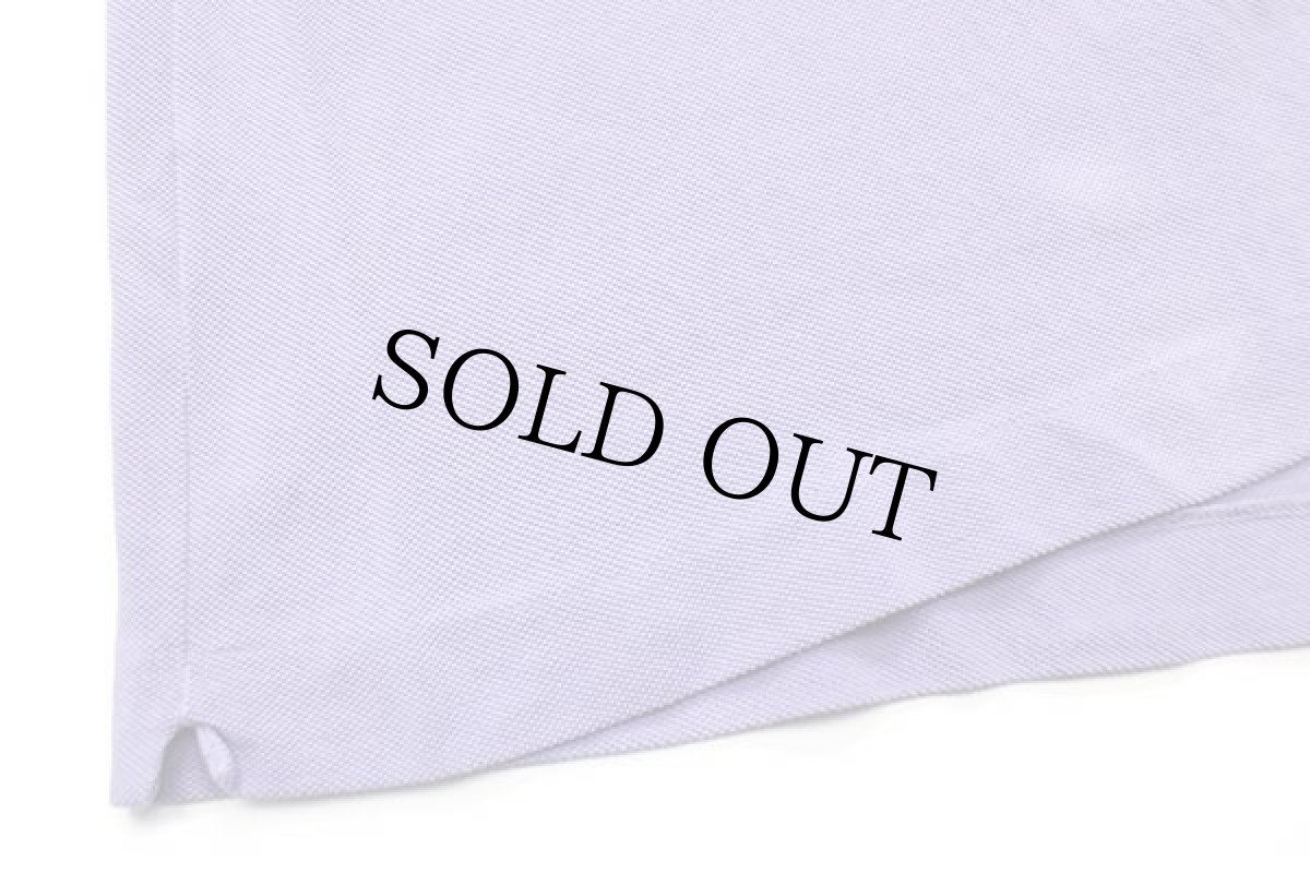 画像5: 90s LACOSTEラコステ ワンポイント コットン 鹿の子 ポロシャツ 薄紫 4★72 (5)