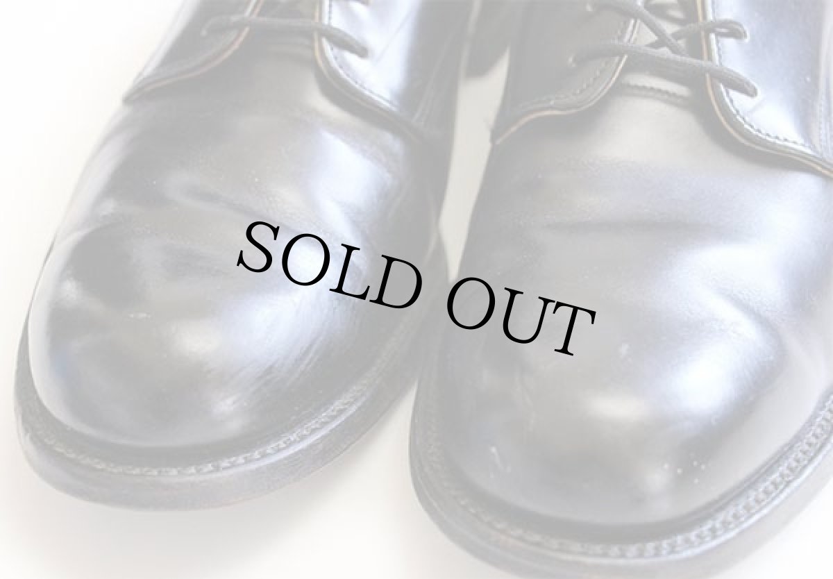 画像8: 70s 米軍 サービスシューズ 黒 9R (8)