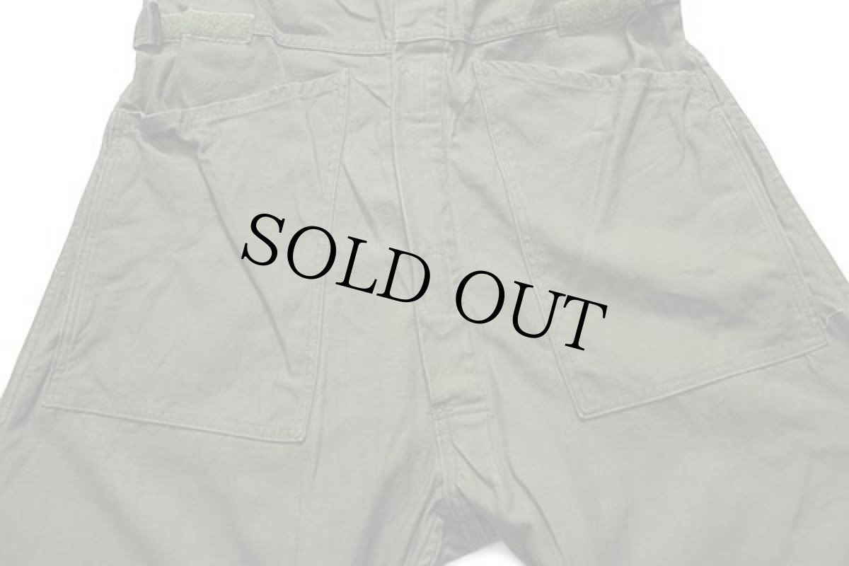 画像6: 90s 米軍 U.S.ARMY コットンサテン カバーオール オールインワン オリーブグリーン M★08 つなぎ (6)