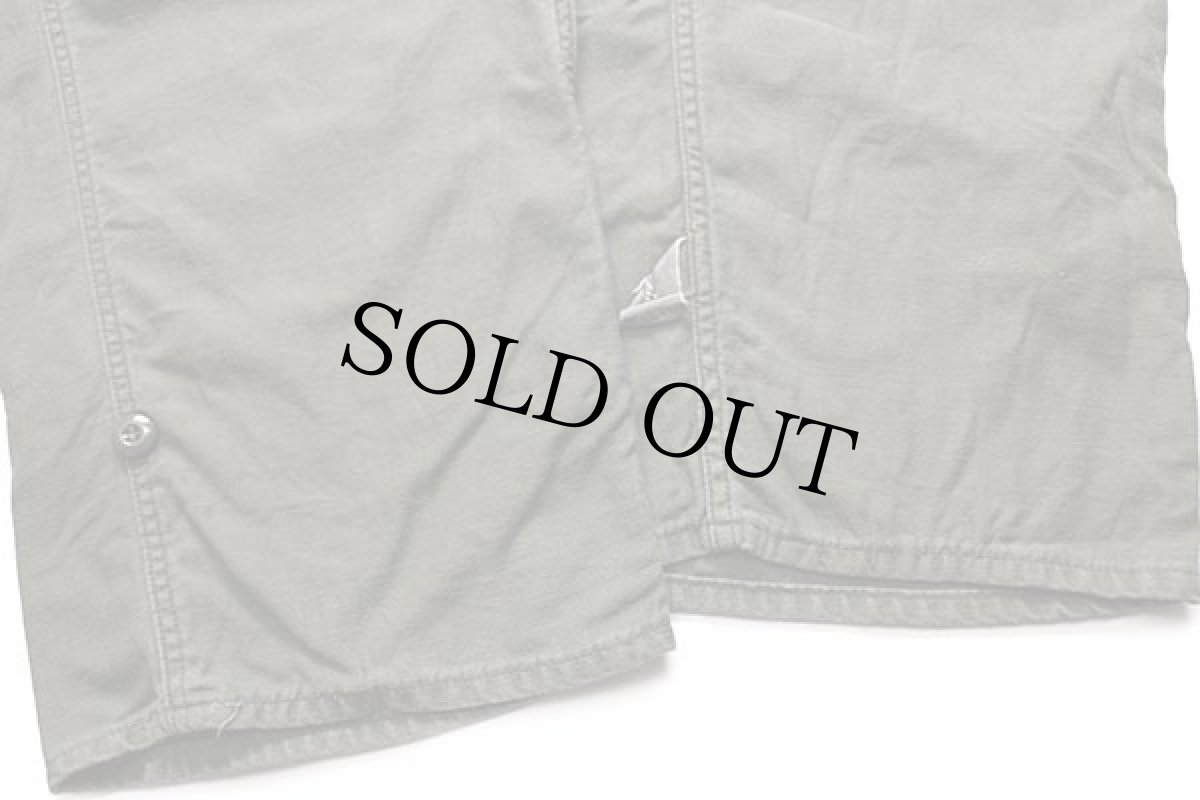 画像8: 80s 米軍 U.S.ARMY コットンサテン カバーオール オールインワン オリーブグリーン L★つなぎ (8)