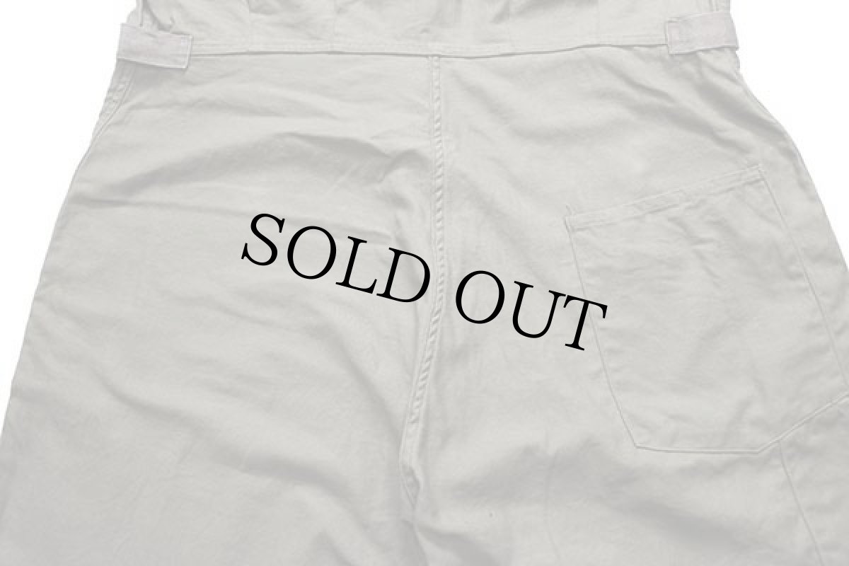 画像7: 90s 米軍 U.S.ARMY コットンサテン カバーオール オールインワン オリーブグリーン L★つなぎ (7)