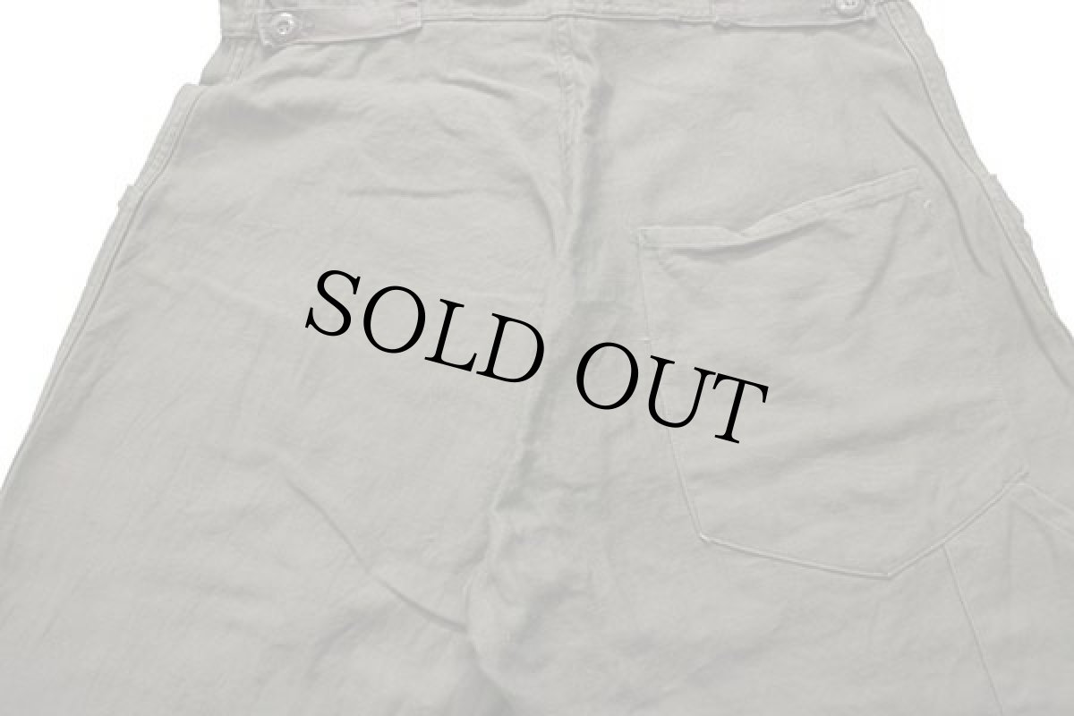 画像7: 80s 米軍 U.S.ARMY コットンサテン カバーオール オールインワン オリーブグリーン M★05 つなぎ (7)