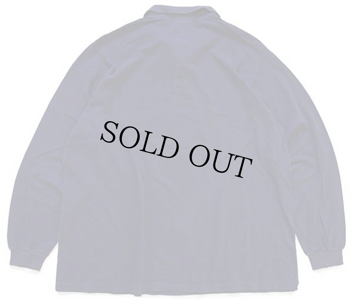 画像2: 70s フランス製 CHEMISE LACOSTE ラコステ ワンポイント コットン 鹿の子 長袖ポロシャツ 紺 8★21 特大 (2)