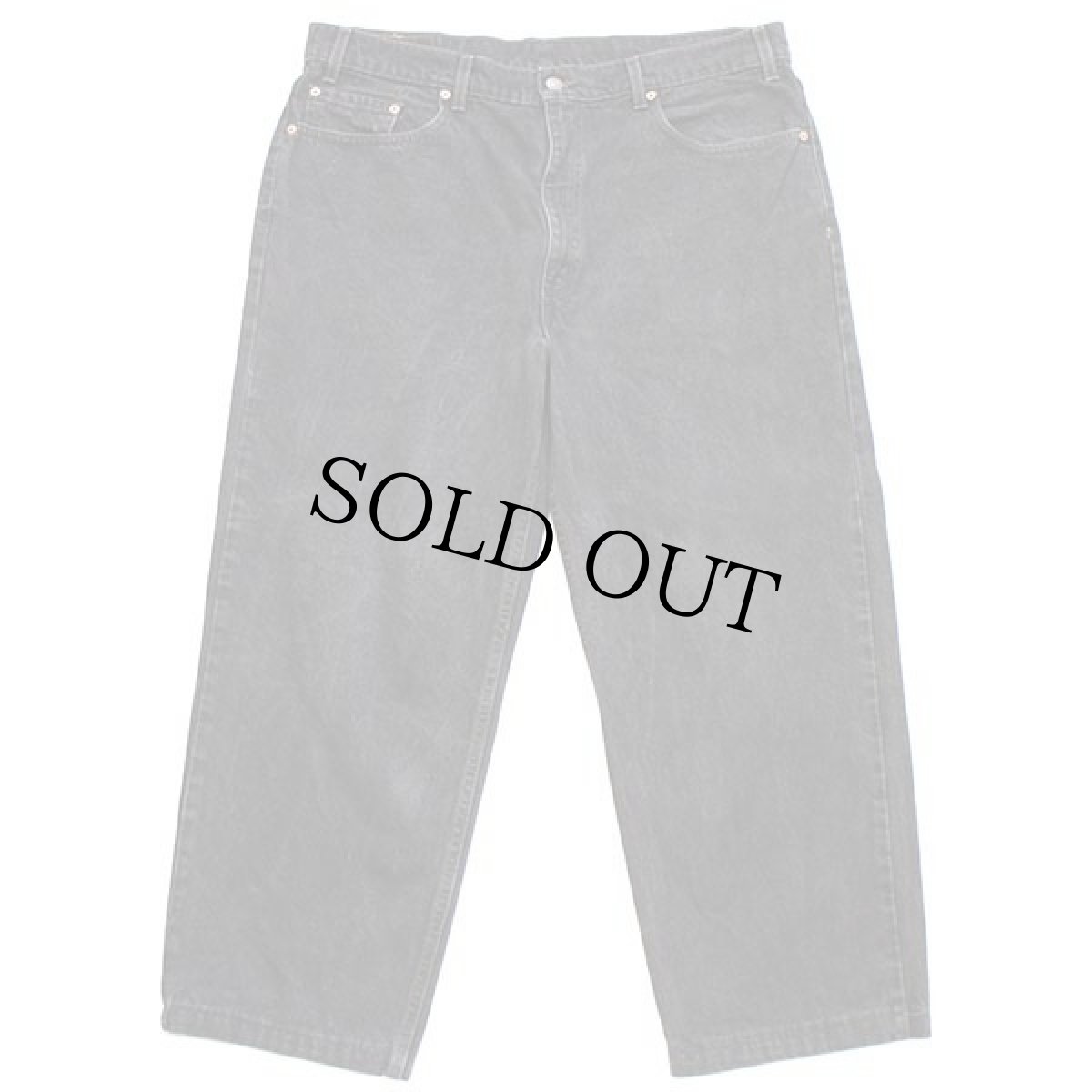 画像2: 90s USA製 Levi'sリーバイス 550 ブラック デニムパンツ w40★SDP1899 (2)