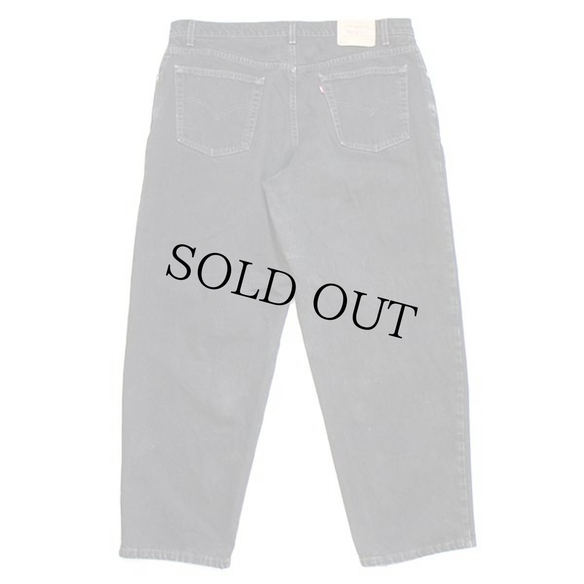 画像3: 90s USA製 Levi'sリーバイス 570 ブラック デニムパンツ w42 L32★SDP1901 (3)