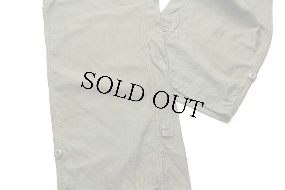 画像10: 80s 米軍 U.S.ARMY コットンサテン カバーオール オールインワン オリーブグリーン M★05 つなぎ (10)