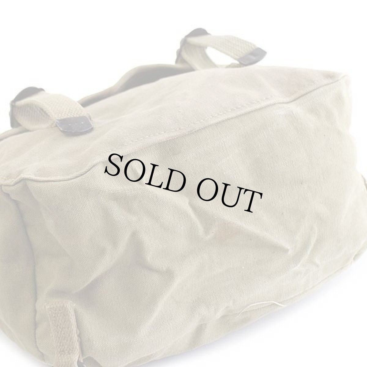 画像6: 40s 米軍 M-1936 U.S.ステンシル コットン キャンバス ミュゼットバッグ オリーブドラブ (6)