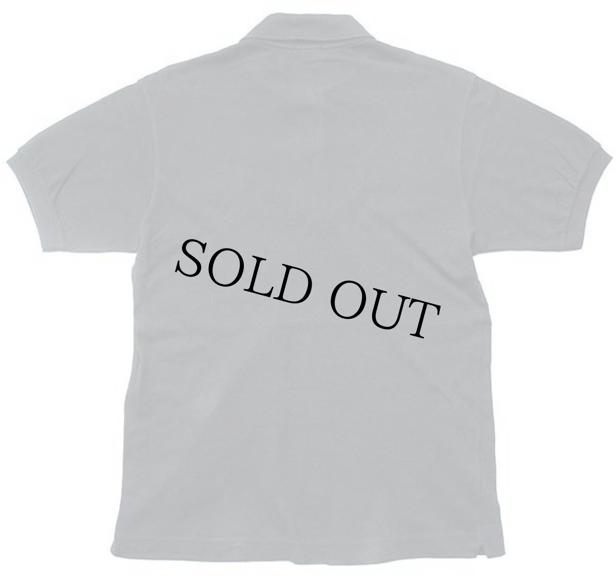 画像2: 00s LACOSTEラコステ ワンポイント コットン 鹿の子 ポロシャツ 黒 3★50 (2)