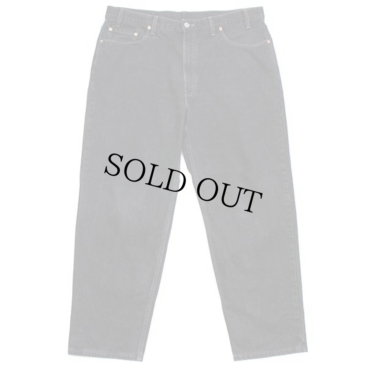 画像2: 00s USA製 Levi'sリーバイス 550 ブラック デニムパンツ w42 L30★SDP1900 (2)