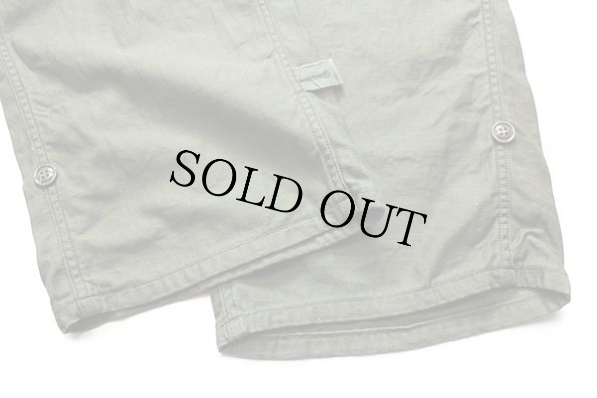 画像8: 80s 米軍 U.S.ARMY コットンサテン カバーオール オールインワン オリーブグリーン L★つなぎ (8)