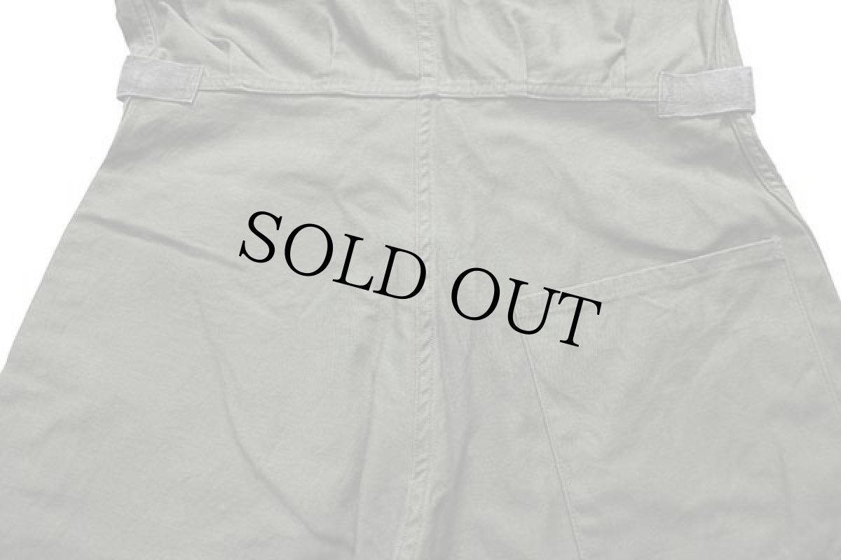 画像7: 90s 米軍 U.S.ARMY コットンサテン カバーオール オールインワン オリーブグリーン M★08 つなぎ (7)