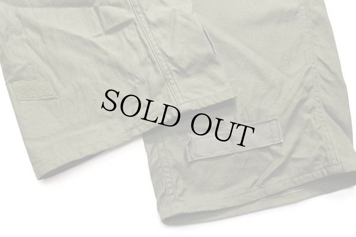 画像8: 90s 米軍 U.S.ARMY コットンサテン カバーオール オールインワン オリーブグリーン L★つなぎ (8)