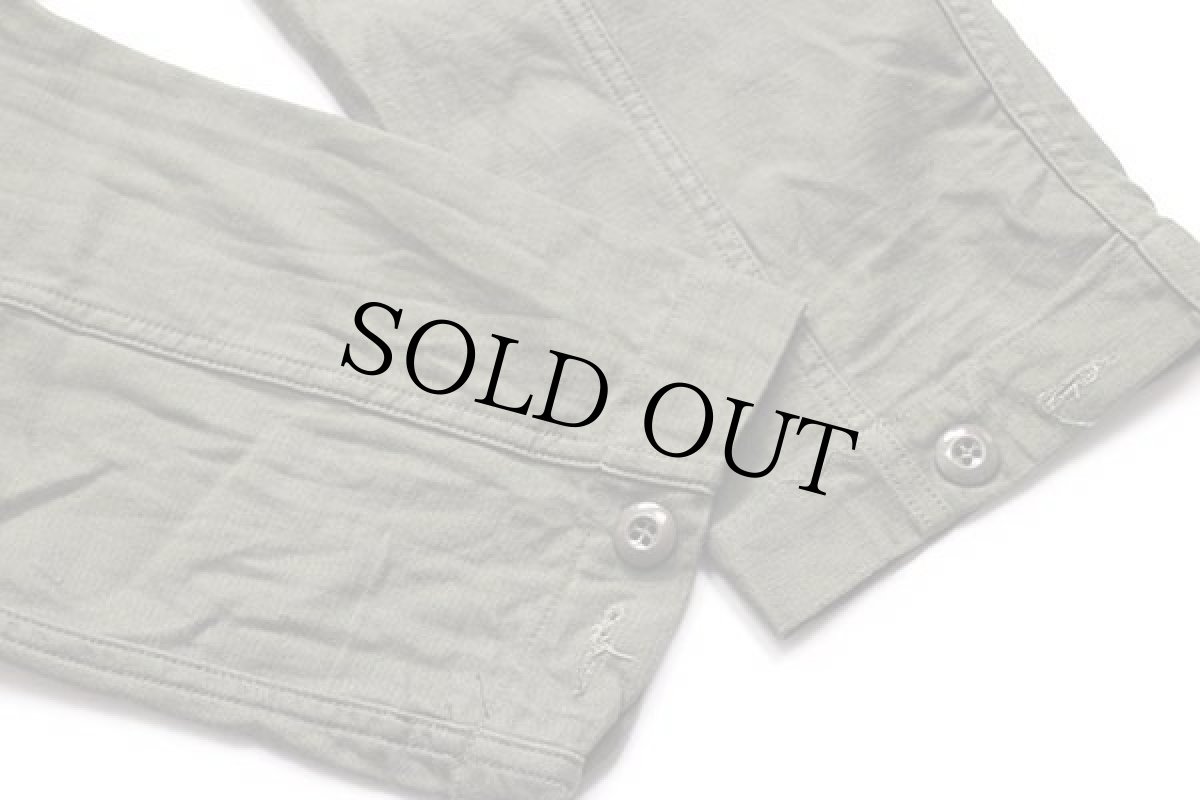 画像8: 80s 米軍 U.S.ARMY コットンサテン カバーオール オールインワン オリーブグリーン M★05 つなぎ (8)