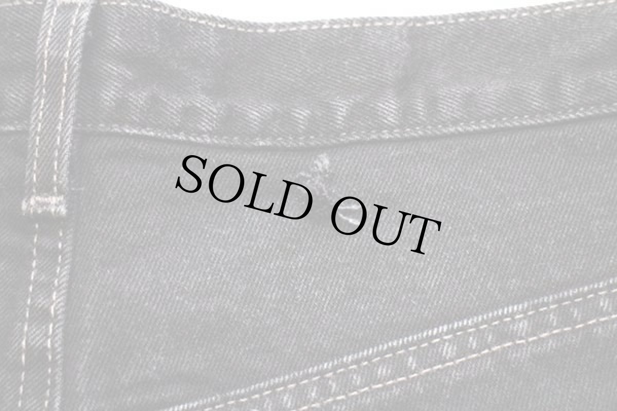 画像9: 00s USA製 Levi'sリーバイス 550 ブラック デニムパンツ w42 L30★SDP1900 (9)