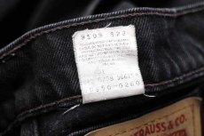 画像7: 90s USA製 Levi'sリーバイス 550 ブラック デニムパンツ w40★SDP1899 (7)