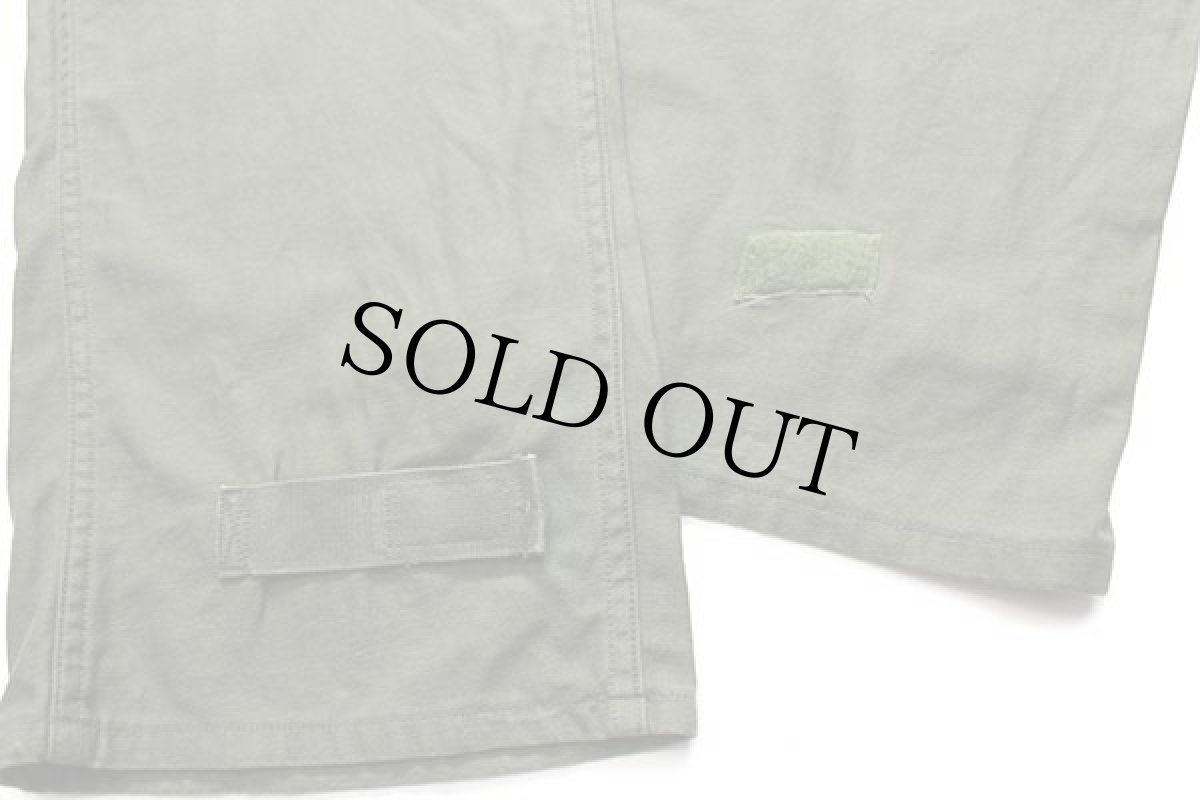 画像8: 90s 米軍 U.S.ARMY コットンサテン カバーオール オールインワン オリーブグリーン M★08 つなぎ (8)