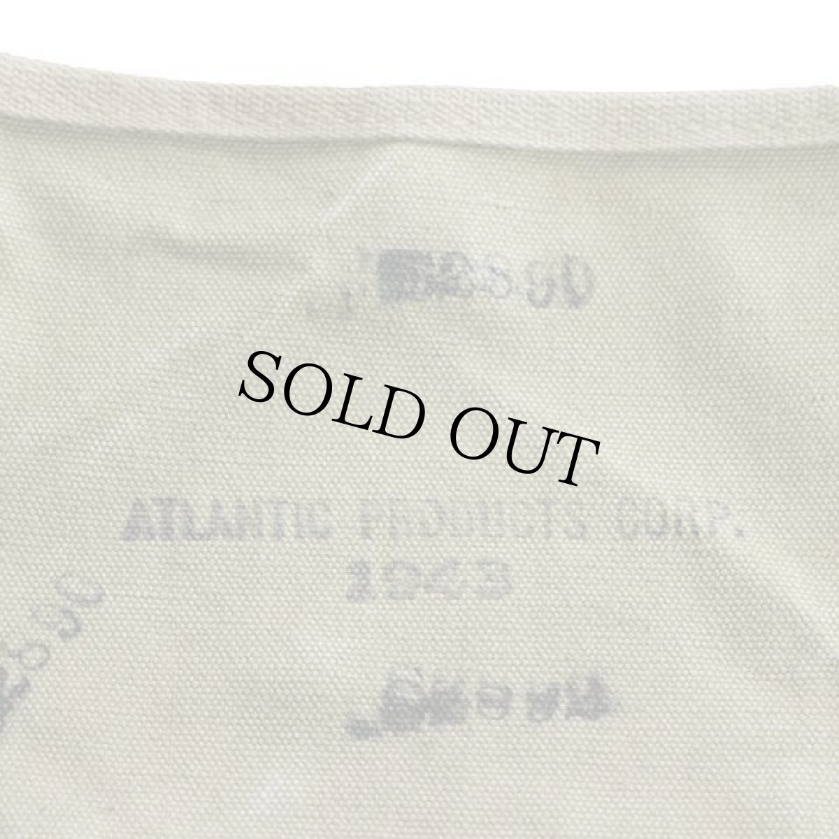 画像7: 40s 米軍 M-1936 U.S.ステンシル コットン キャンバス ミュゼットバッグ オリーブドラブ (7)