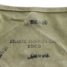 画像7: 40s 米軍 M-1936 U.S.ステンシル コットン キャンバス ミュゼットバッグ オリーブドラブ (7)