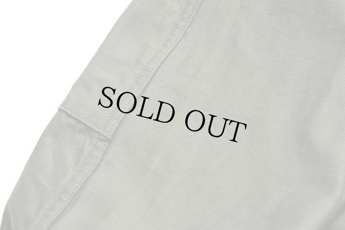 画像9: 80s 米軍 U.S.ARMY コットンサテン カバーオール オールインワン オリーブグリーン L★つなぎ (9)