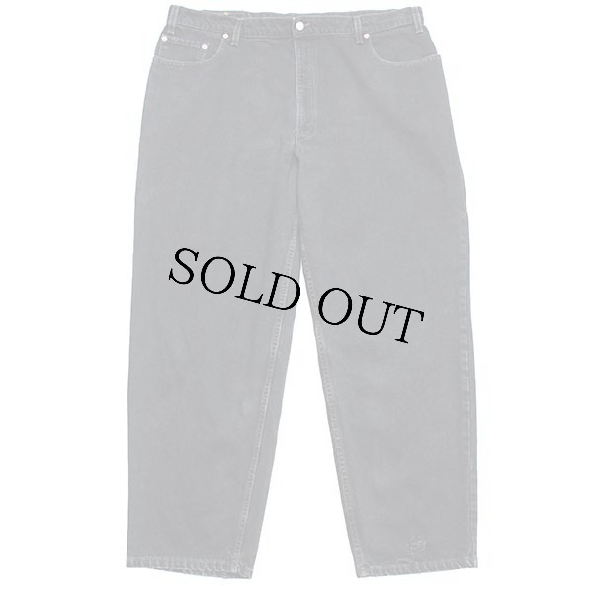 画像2: 90s USA製 Levi'sリーバイス 570 ブラック デニムパンツ w42 L32★SDP1901 (2)