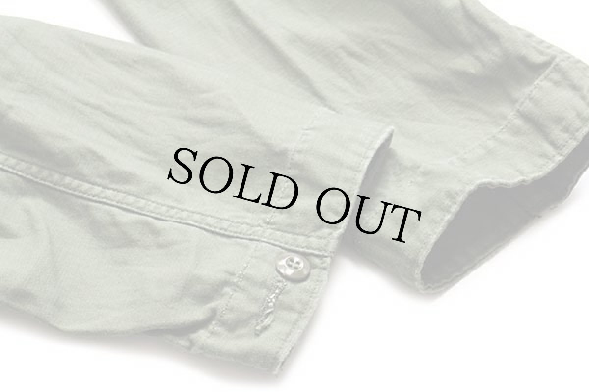 画像9: 80s 米軍 U.S.ARMY コットンサテン カバーオール オールインワン オリーブグリーン L★つなぎ (9)