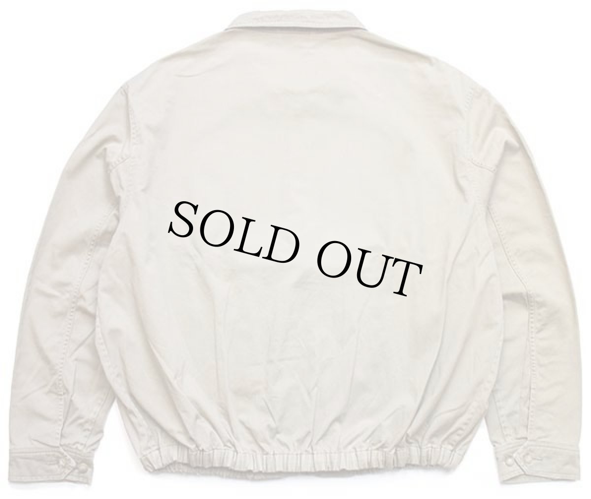 画像2: ポロ ラルフローレン ワンポイント チンスト付き コットンジャケット カーキ XXL★特大 (2)