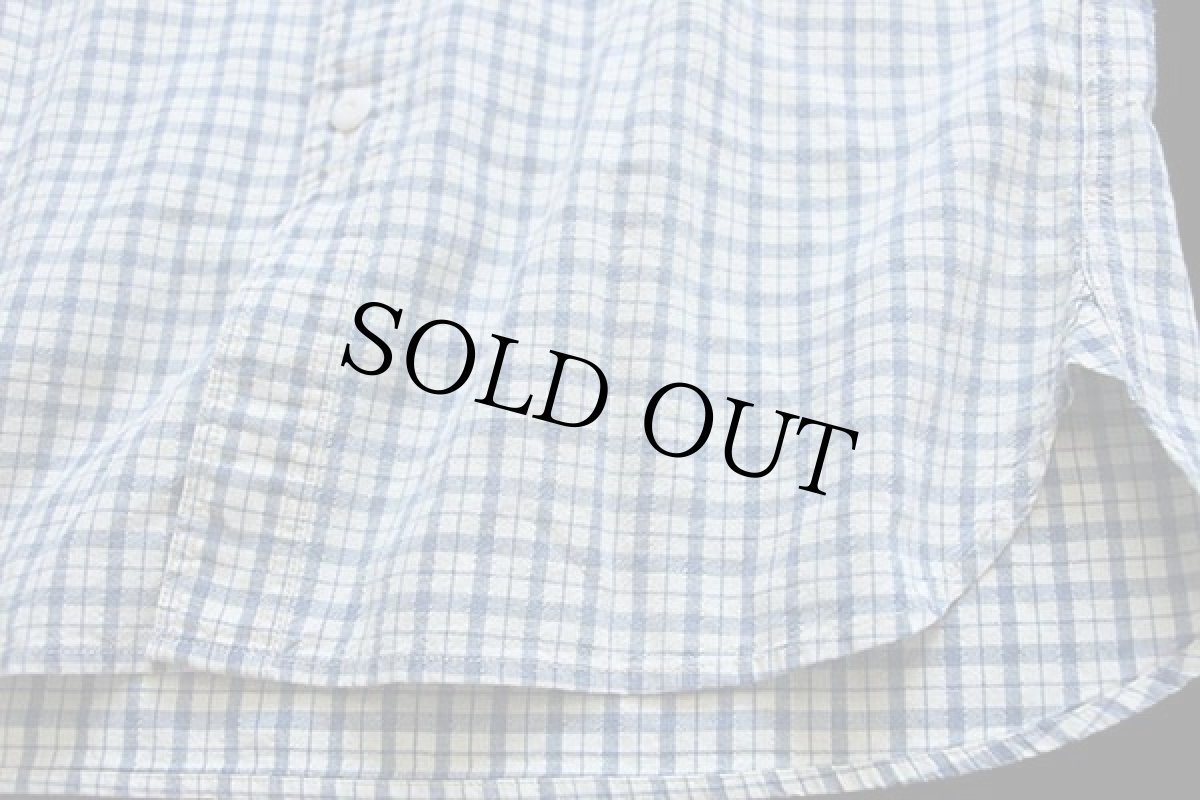 画像5: RRL ダブルアールエル ラルフローレン マチ付き チェック コットン ワークシャツ S (5)