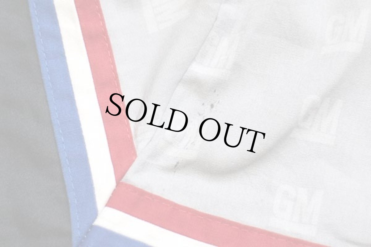 画像8: 00s RED KAPレッドキャップ GM Goodwrench 刺繍&パッチ付き 半袖 ワークシャツ L-SS (8)