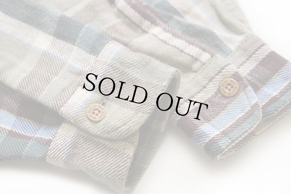 画像6: 80s USA製 JCPenney BIGMACビッグマック チェック コットン フランネルシャツ M (6)