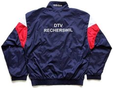 画像2: 90s adidasアディダス DTV RECHERSWIL マルチカラー 切り替え ナイロンジャケット S (2)