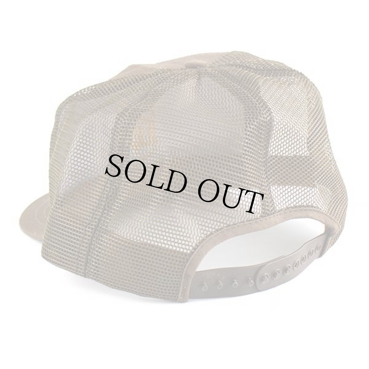 画像2: 90s USA製 UPS ロゴ刺繍 メッシュキャップ 茶 (2)