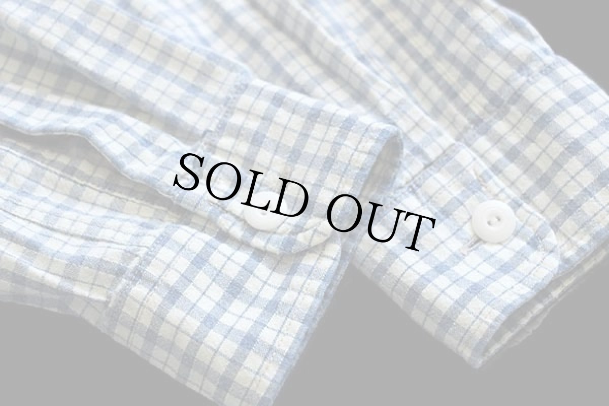 画像6: RRL ダブルアールエル ラルフローレン マチ付き チェック コットン ワークシャツ S (6)