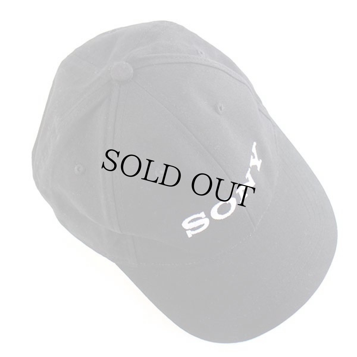 画像3: SONYソニー ロゴ刺繍 キャップ 黒 (3)