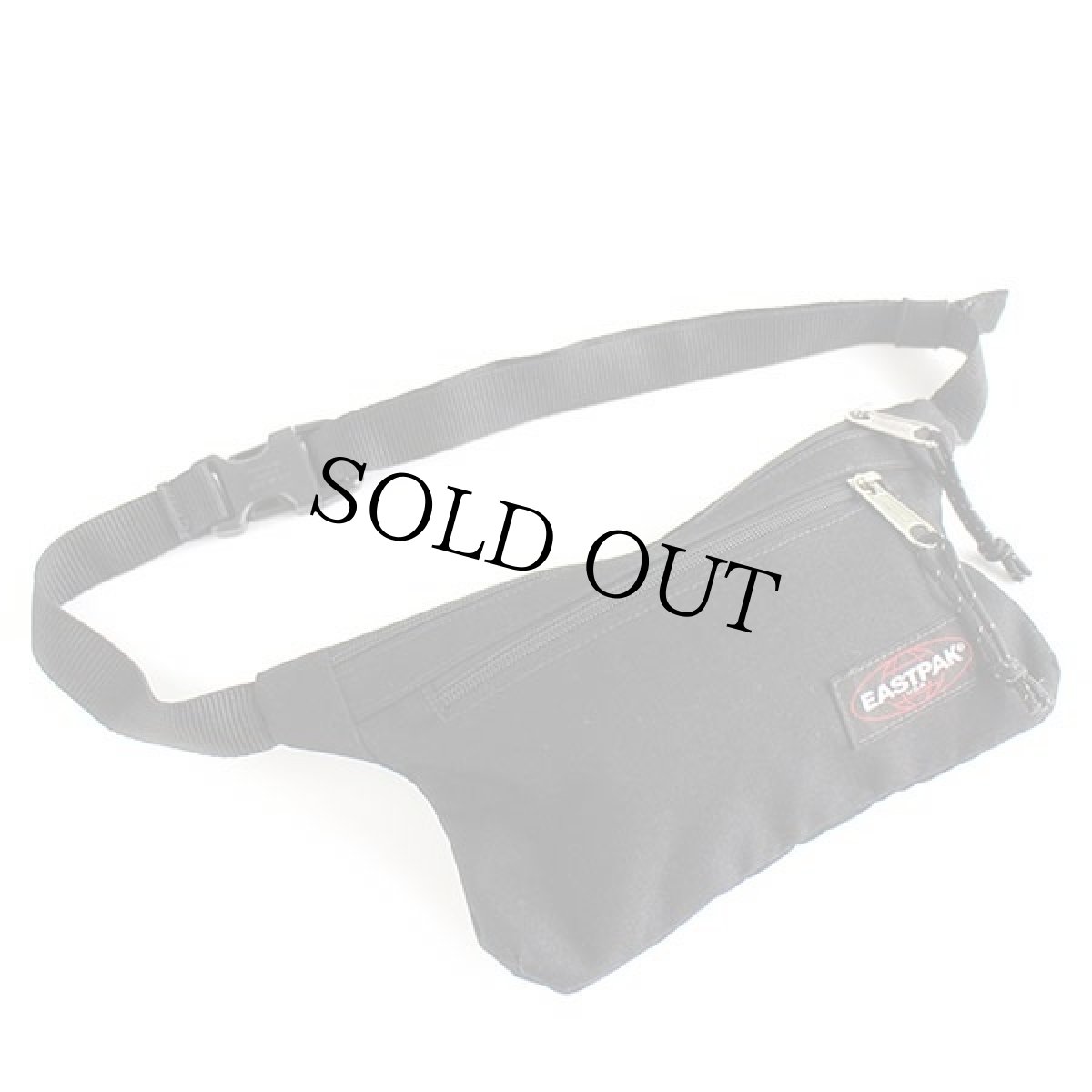 画像2: EASTPAKイーストパック ナイロン ウエストポーチ 黒 (2)