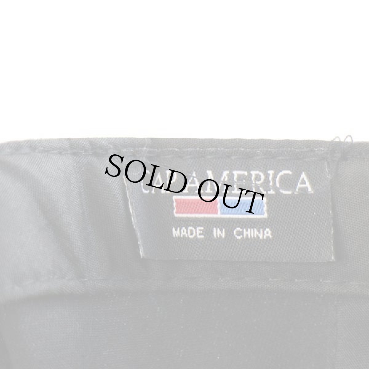 画像4: SONYソニー ロゴ刺繍 キャップ 黒 (4)