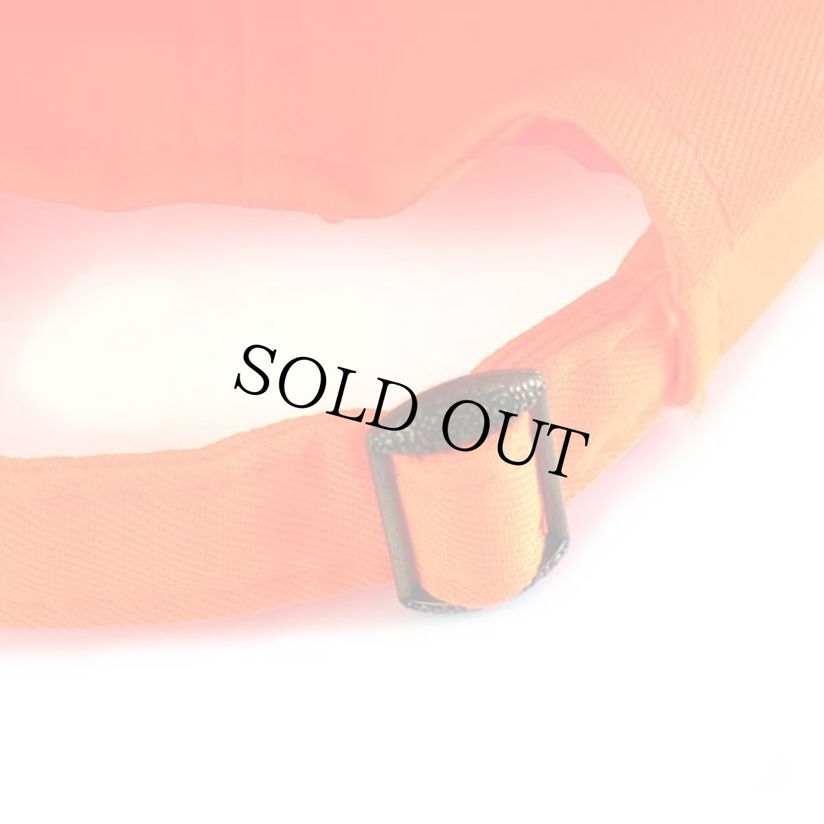 画像7: 未使用★DUCKS UNLIMITED ロゴ刺繍 ツートン ワックスコットン キャンバス キャップ 蛍光オレンジ×焦げ茶 (7)