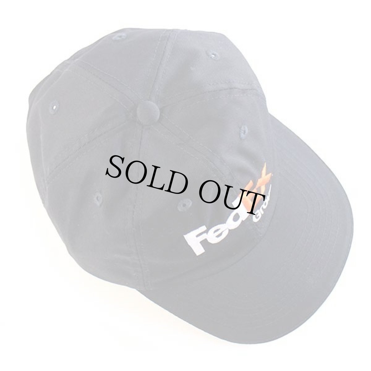 画像3: デッドストック★00s FedEx Ground フェデックス ロゴ刺繍 キャップ 濃紺 (3)